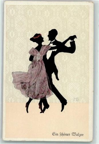 Nr. 606 Tanz Walzer Fasto Silhouetten