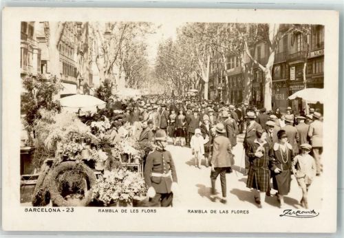 Barcelona Rambla de las Flores