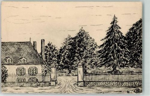 Saint-Souplet-sur-Py 1914 Feldpost WK I Feldlazerett