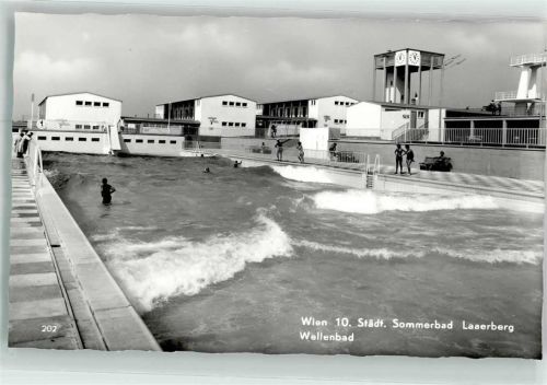 Wien Wellenbad städt. Sommerbad Laaerberg