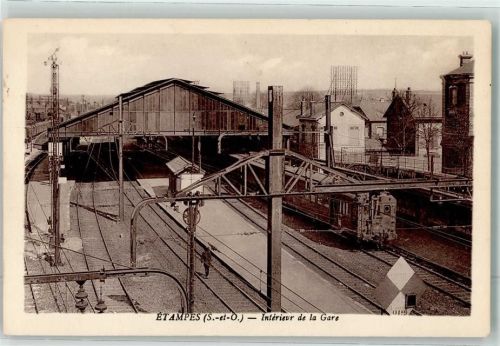Etampes Bahnhof Eisenbahn