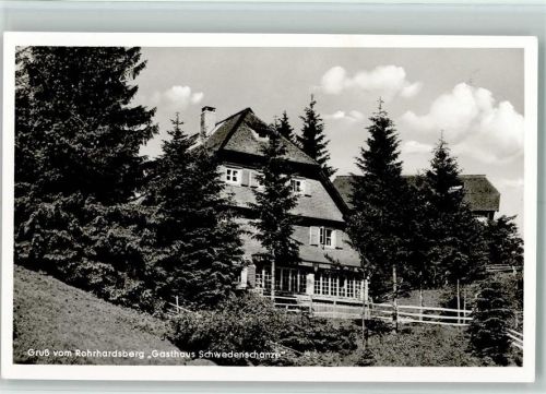 Rohrhardsberg Gasthaus Schwedenschanze
