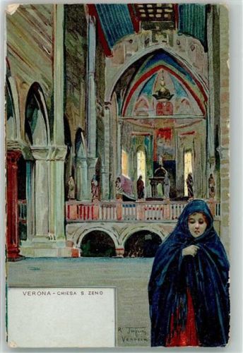 Verona 1924 Kirche S. Zeno