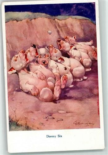 sign. Studdy Bonzo Dormy Six The R.P.S. Series 1032