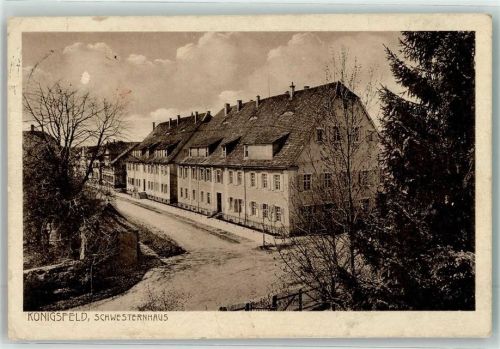 78126 W7744 Königsfeld im Schwarzwald 1917 Foto AK Schwesternhaus