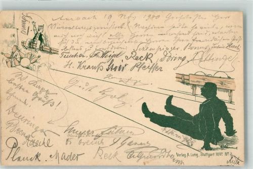 1900 Verlag A. Lung Nr. 3 Humor