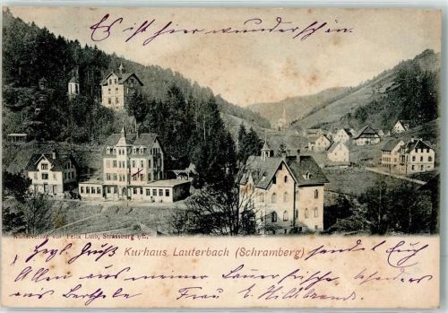 Schramberg 1900 Kurhaus Lauterbach