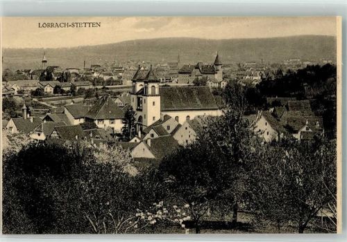 Stetten mit Kirche St. Fridolin
