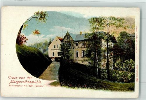 Roßwein Gasthaus Margarethenmühle