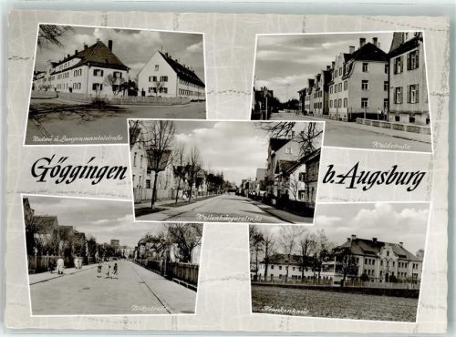 Göggingen Krankenhaus Radau Langenmantelstrasse Waldtrasse