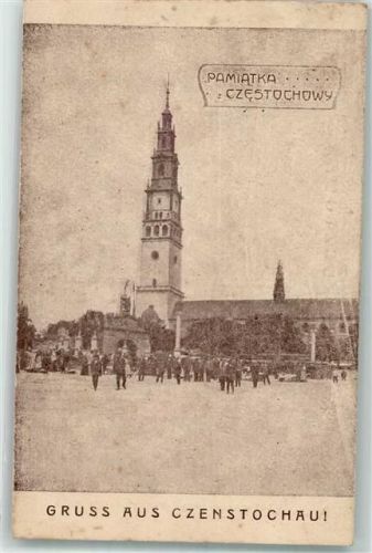 Tschenstochau 1914 Feldpost WK I