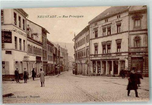 Neustadt Rue Principal Cafe Metropole Französische Besatzungszeit