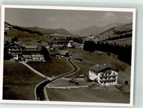 Hirschegg Foto Original aus Archiv eines Ansichtskartenverlags Gasthaus Berghof