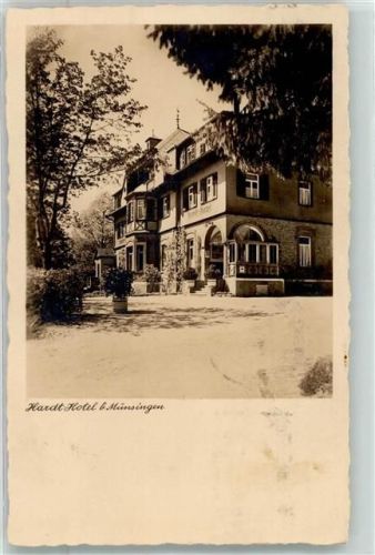 Münsingen 1938 Hardt-Hotel