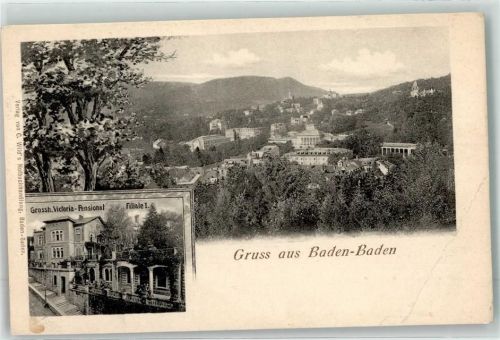 Baden-Baden Grossherzogin Victoria-Pensionat Filiale I