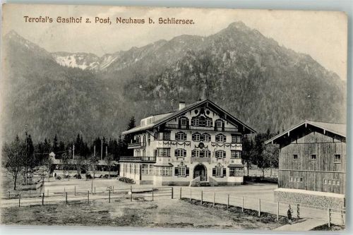 Neuhaus 1916 Terofals Gasthaus zur Post