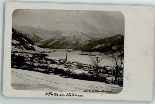 Schliersee 1914 Winter