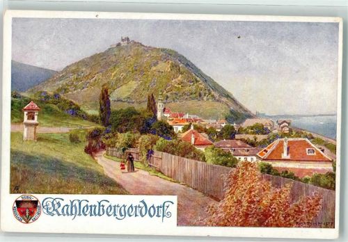 Wien Kahlenbergerdorf Österreicher Schul Verein sign. Rud. Schmidt Nr. 387