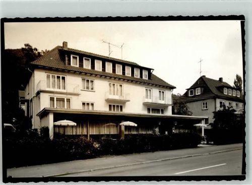 Bad Wildungen Cafe Berger Ort handschriftlich Reinhardshausen