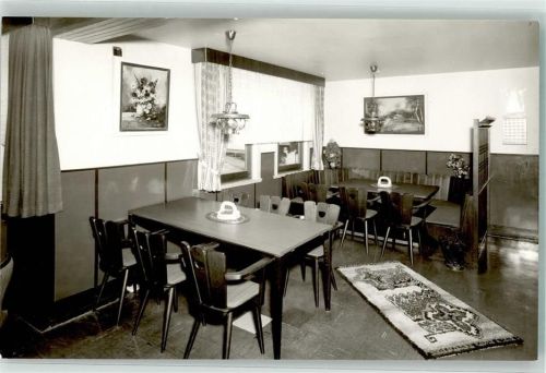 Hesselbach Pension Blecher-Donne Gaststube Ort handschriftlich