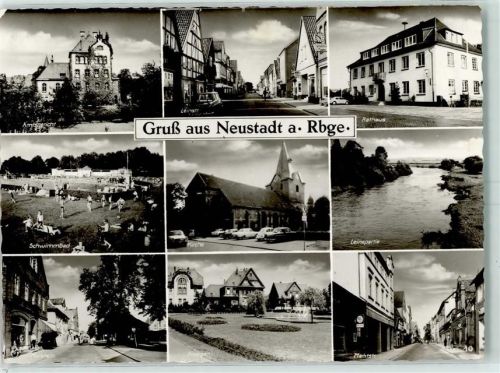 Neustadt Schwimmbad Amtsgericht Rathaus Marktstr. Leinstr.