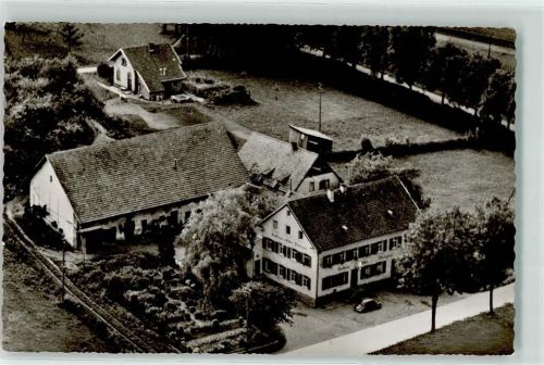 Hausen Gasthaus zum Adler VW-Käfer Fliegeraufnahme
