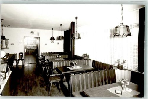 Arnstein Hotel Napoleon Gaststube Ort handschriftlich