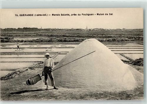 Guerande Marais Salants - Salzgewinnung Bergbau