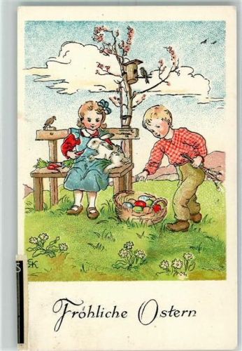 1951 Kinder Hase AK