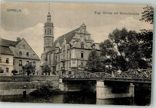 Oppeln Ev. Kirche Schlossbrücke