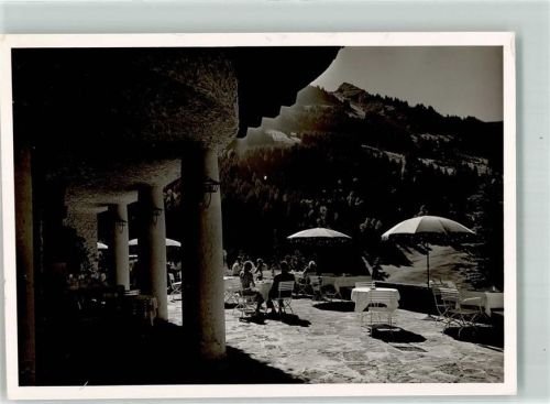 Hirschegg Foto Original aus Archiv eines Ansichtskartenverlags Gasthaus