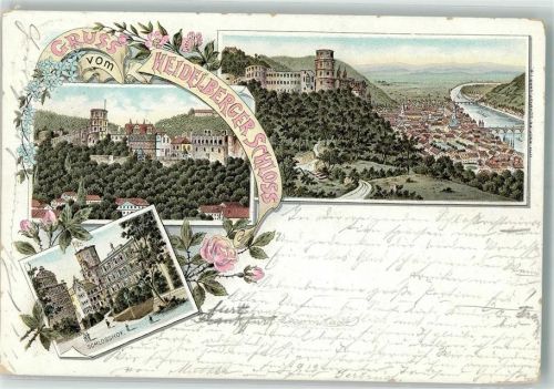 Heidelberg 1896 Schloss