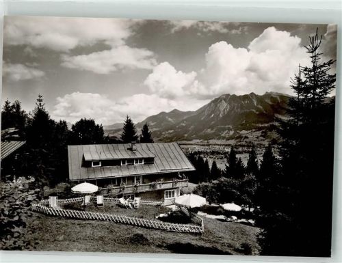 Oberstdorf Cafe Pension Bergkristall