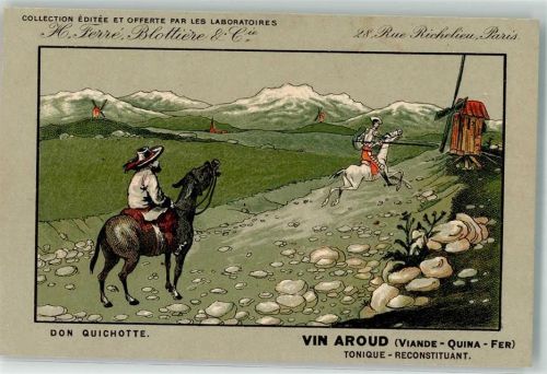 Paris Vin Aroud , Ferre, Blottiere & Cie Don Quichotte Sage