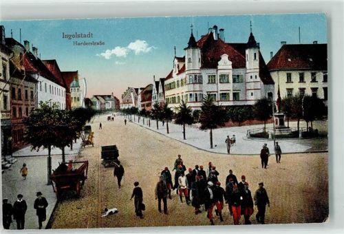 Ingolstadt Harderstraße Hund Französische Soldaten