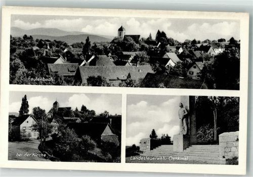 Fautenbach Kirche Landes- Feuerwehr Denkmal