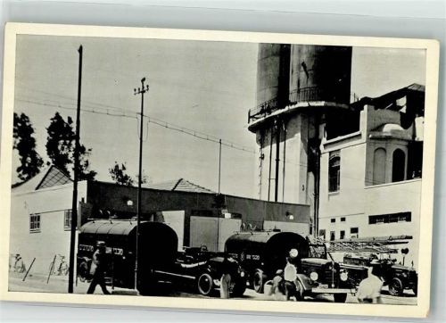 Tel Aviv Haus der freiwilligen Feuerwehr Löschwagen Leiterwagen