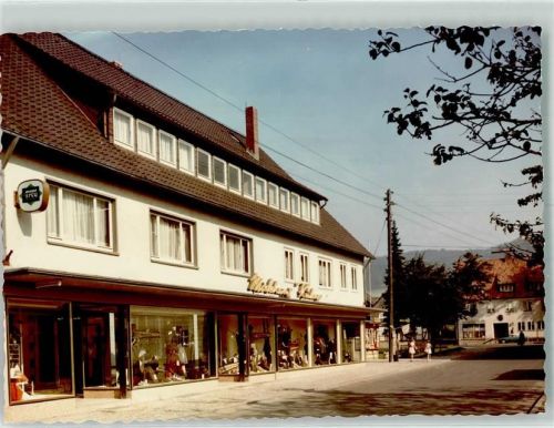 Grünenplan Geschäft Modehaus Kühne Dellingsen Ort handschriftlich