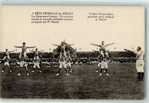 Prag 7. Fete Federale des Sokols Gymnastik