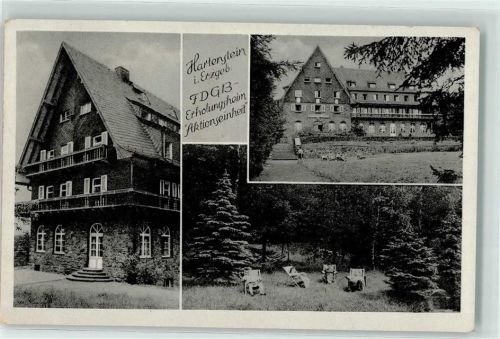 Hartenstein FDGB Erholungsheim Aktionseinheit