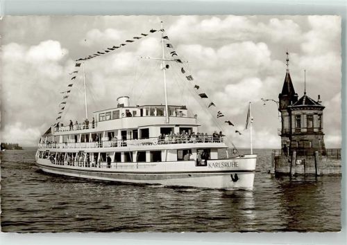 Konstanz Hafeneinfahrt M.S. Karlsruhe