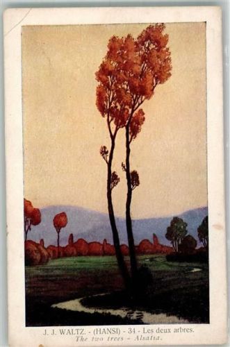 Zwei Bäume im Elsass 34 P. J. Callais et Cie No. 173