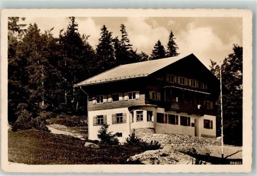 Oberjoch Jägerhaus der Ulmer Jäger Oberjoch Adolf-Hitler Pass WK II