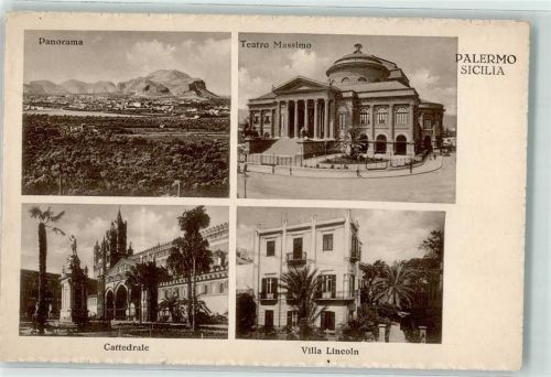 Palermo Theater Massimo Kirche Pension Villa Lincoln