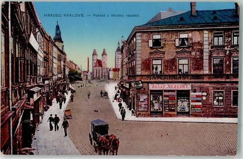Hradec Kralove Blick vom kleinen Platz