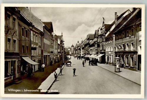 Villingen Niedere Strasse Litfaßsäule