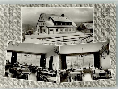 38667 W3396 Torfhaus , Harz Foto AK Hotel Das Torfhaus