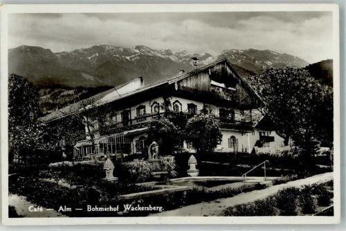 Wackersberg Cafe Alm Bohmerhof