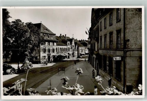 Lörrach Basler Straße Foto AK