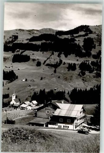 Hirschegg Foto Original aus Archiv eines Ansichtskartenverlags Cafe Schuster